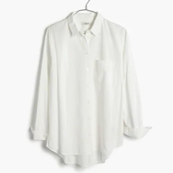 Madewell White Button Down